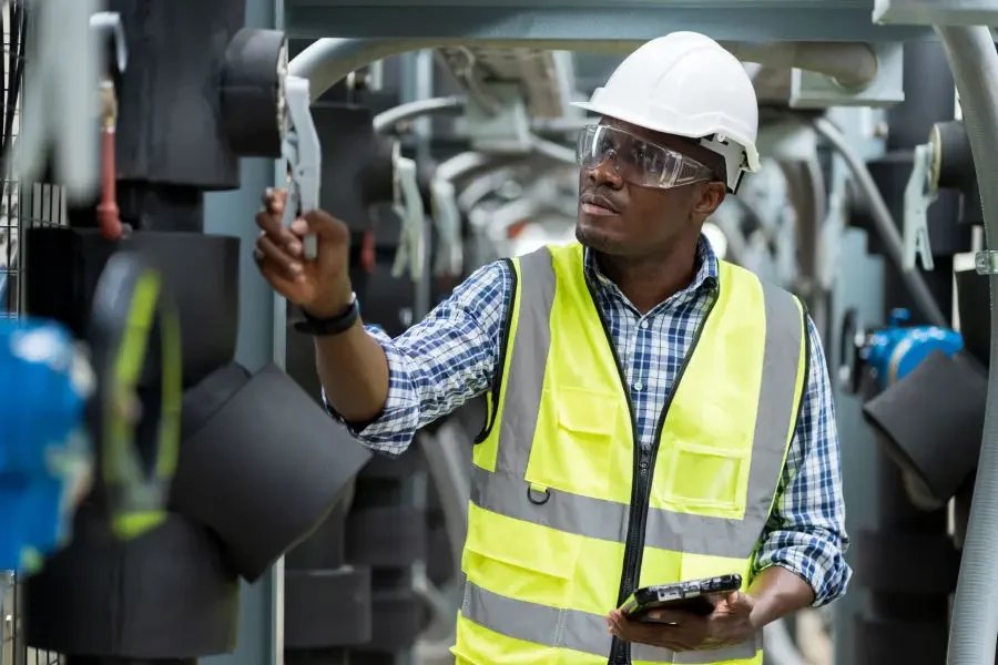 Manutenção preventiva de tubulações