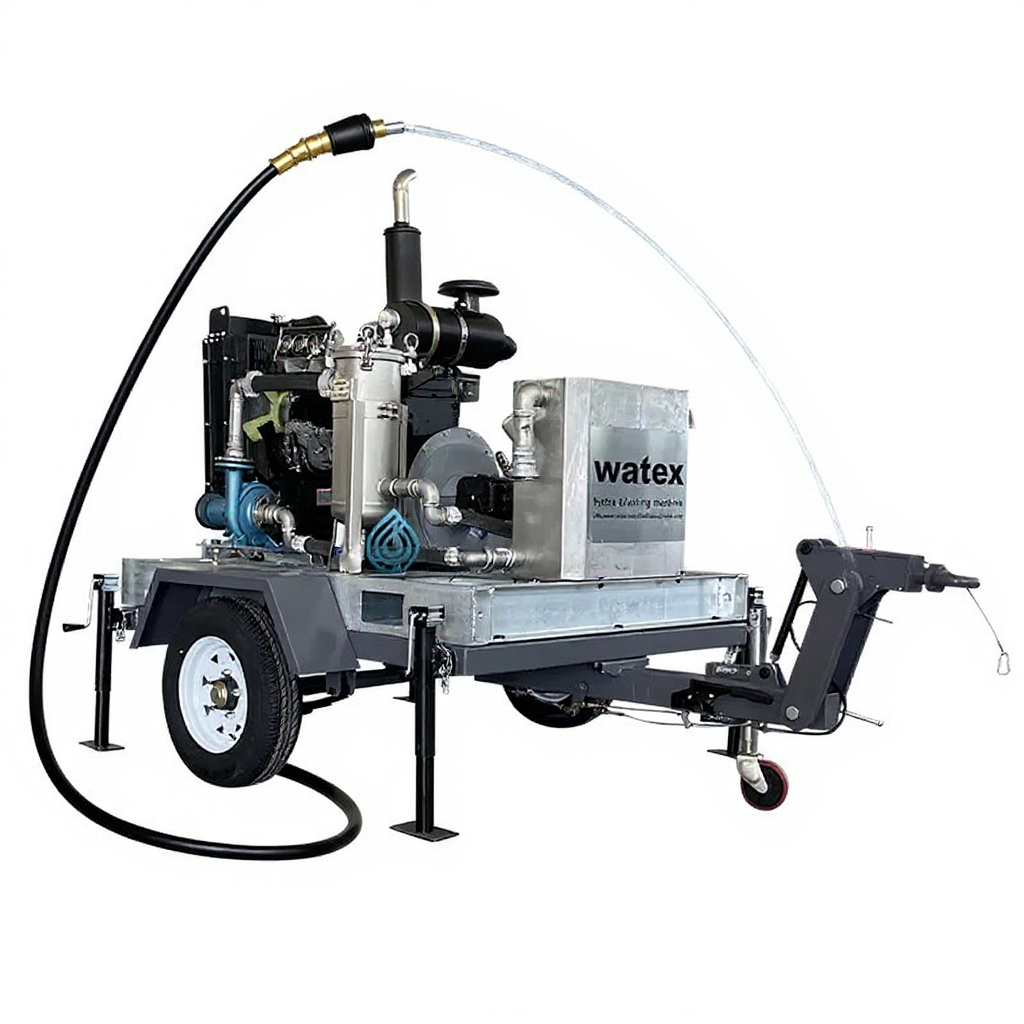 Equipamento profissional de hidrojateamento